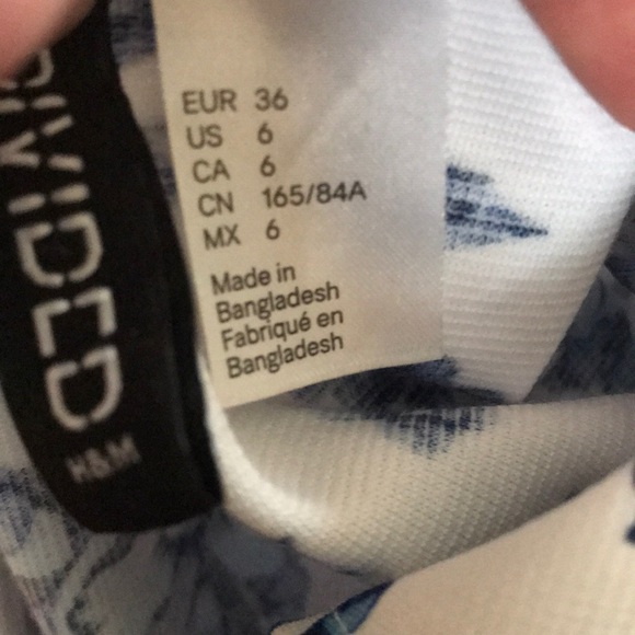 Summer dress size 6 blue - Picture 5 of 5